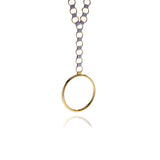 Runway Gold Necklace Medallion - Georgina Jewelry